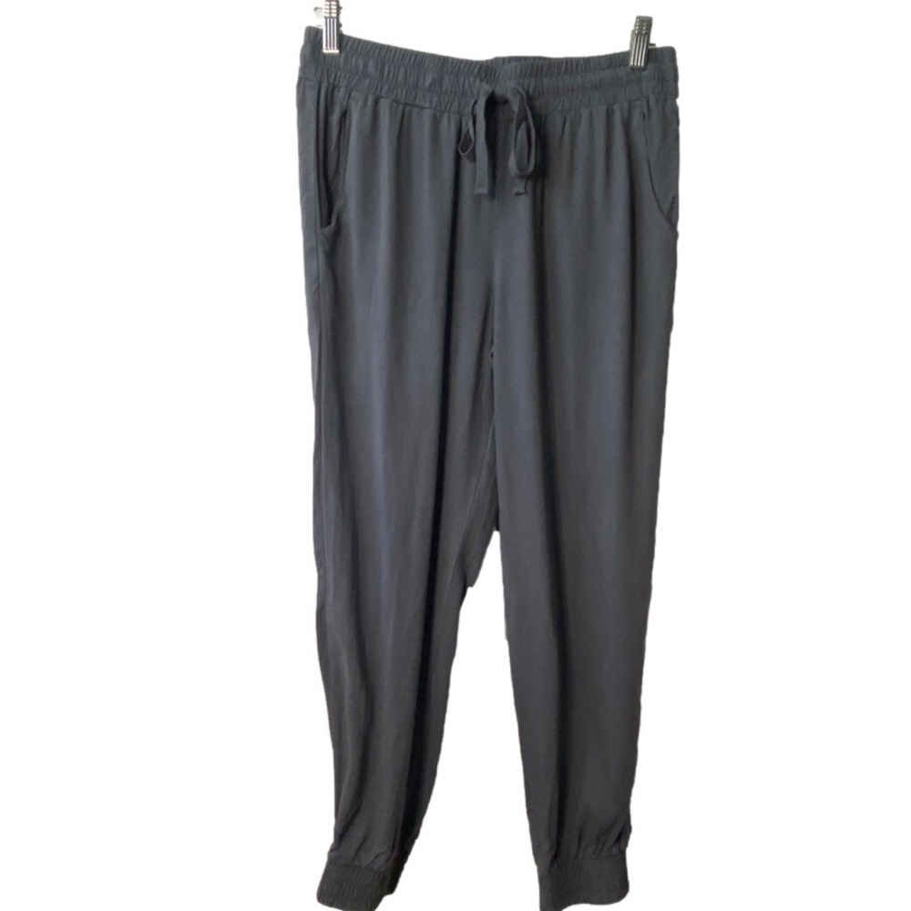 Cloth & Stone Easy Joggers Gray Lyocell Drawstring Pants Womens Small